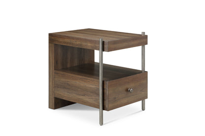 Baxton - Rectangular End Table - Sienna Ridge