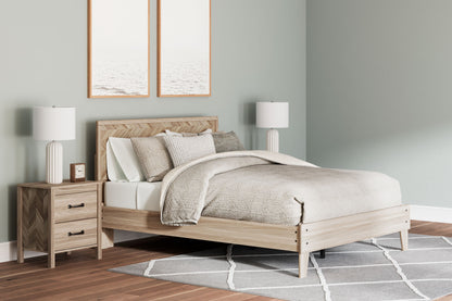 Battelle - Panel Platform Bed