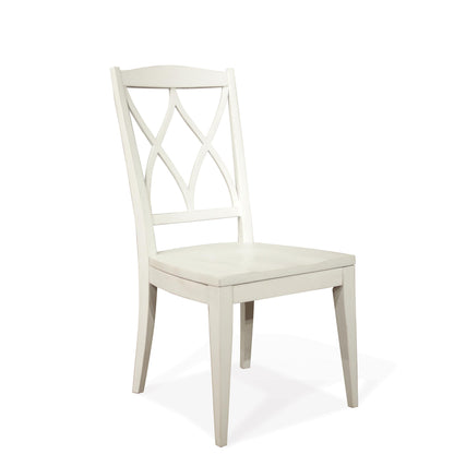 Myra - Back Side Chair (Set of 2) - Paperwhite