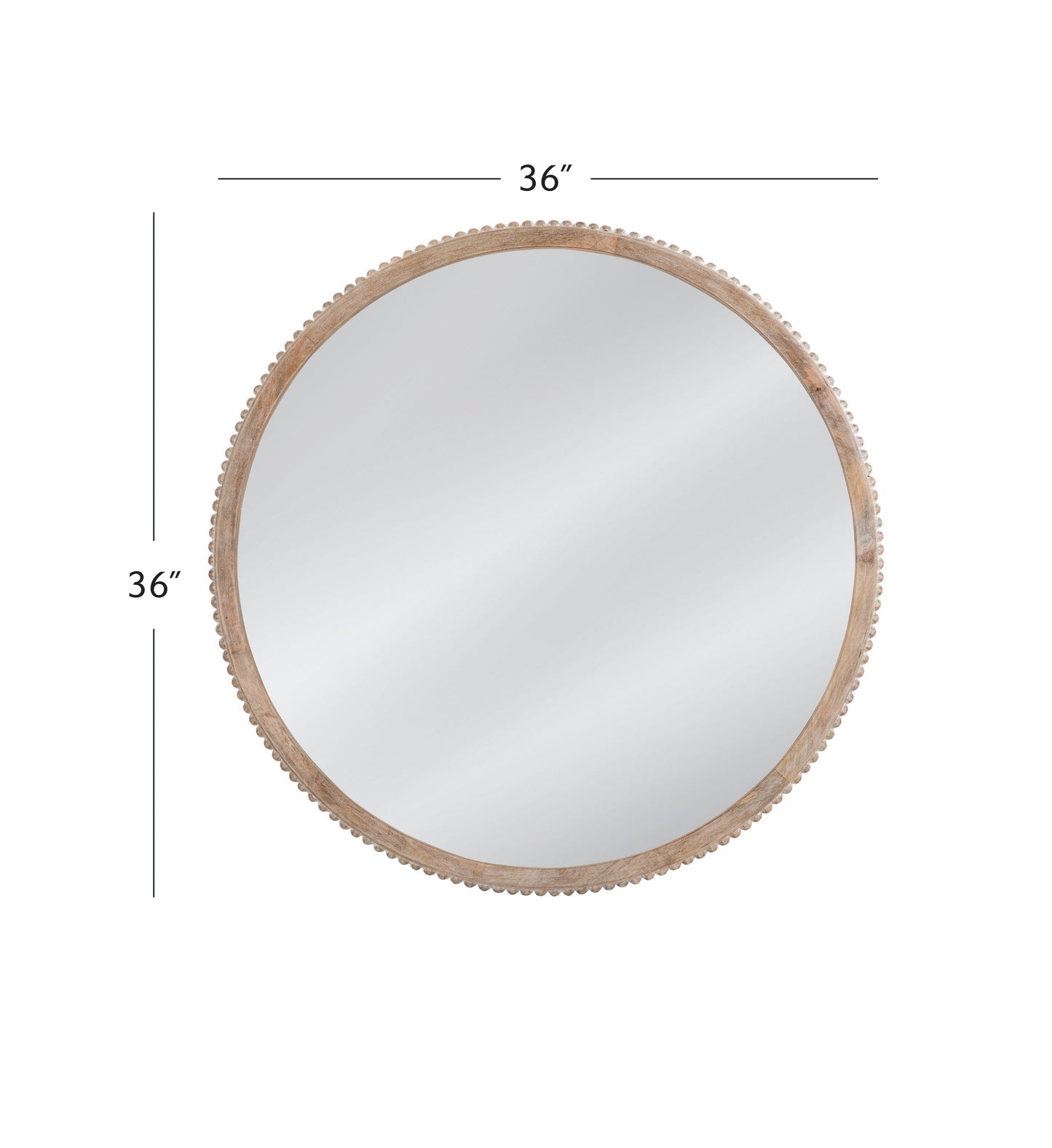 Brahms - Wall Mirror - Light Brown