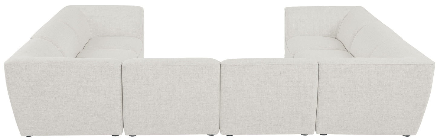 Miramar - Modular Sectional 8 Piece - Cream