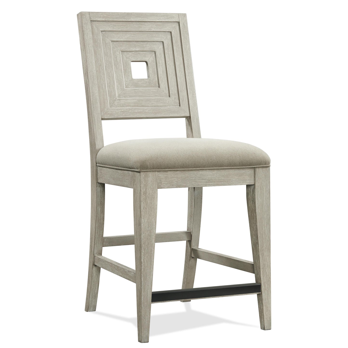 Cascade - Upholstered Wooden Back Counter Stool (Set of 2) - Dovetail