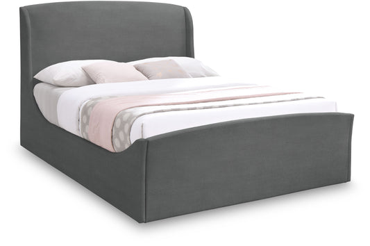 Tess - Bed - Gray - Queen