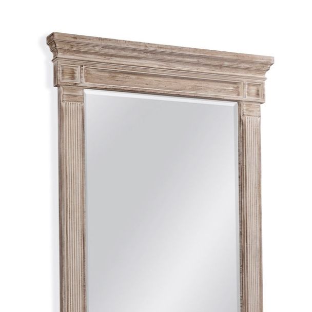 Ione - Floor Mirror - Light Brown