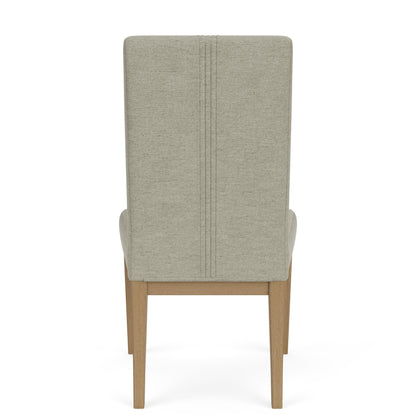 Davie - Upholstered Side Chair (Set of 2) - Light Brown