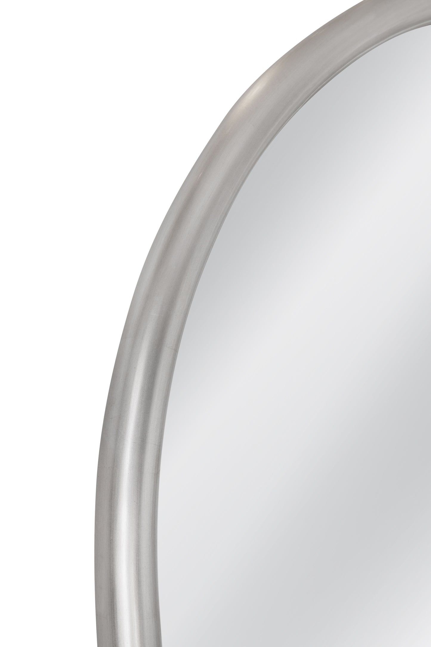 Malia - Floor Mirror - Pearl Silver