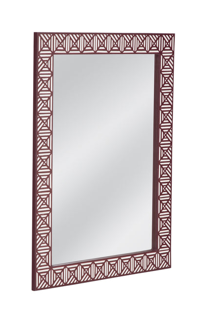 Rouge - Wall Mirror - Red