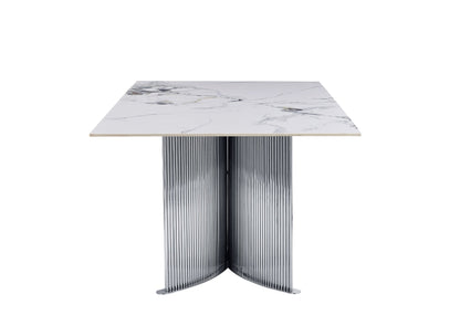 D7070 - Dining Table - White