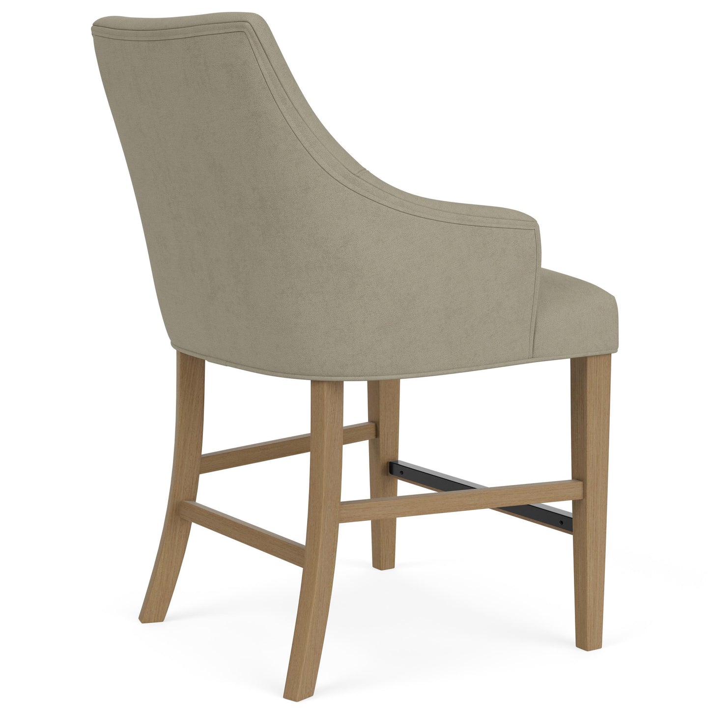 Mix-N-Match Chairs - Swoop Arm Upholstered Stool