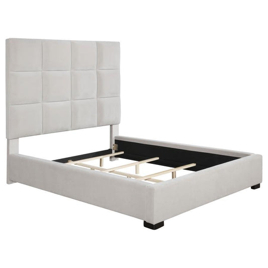 Panes - Upholstered Panel Bed