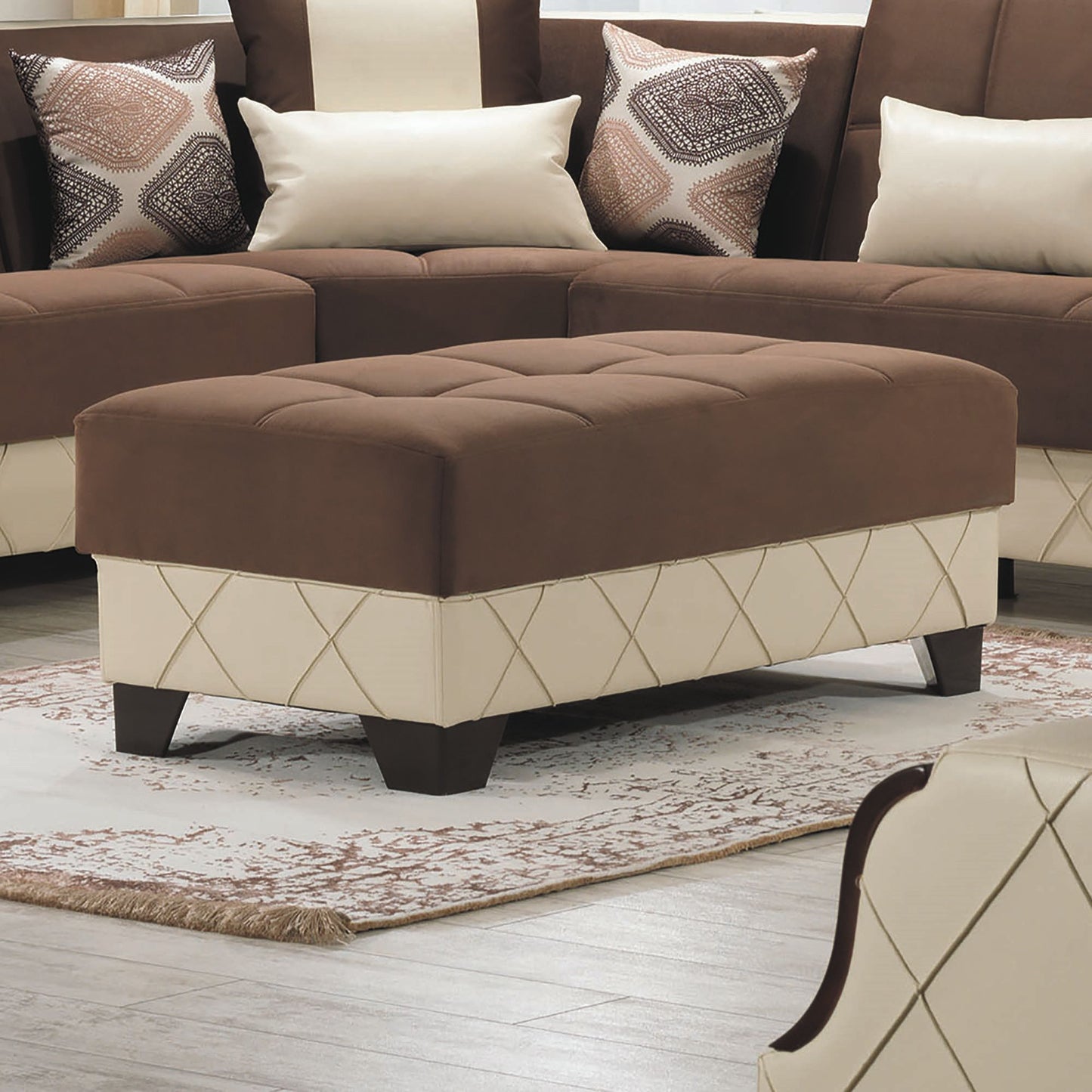 Ottomanson Molina - Convertible Ottoman With Storage