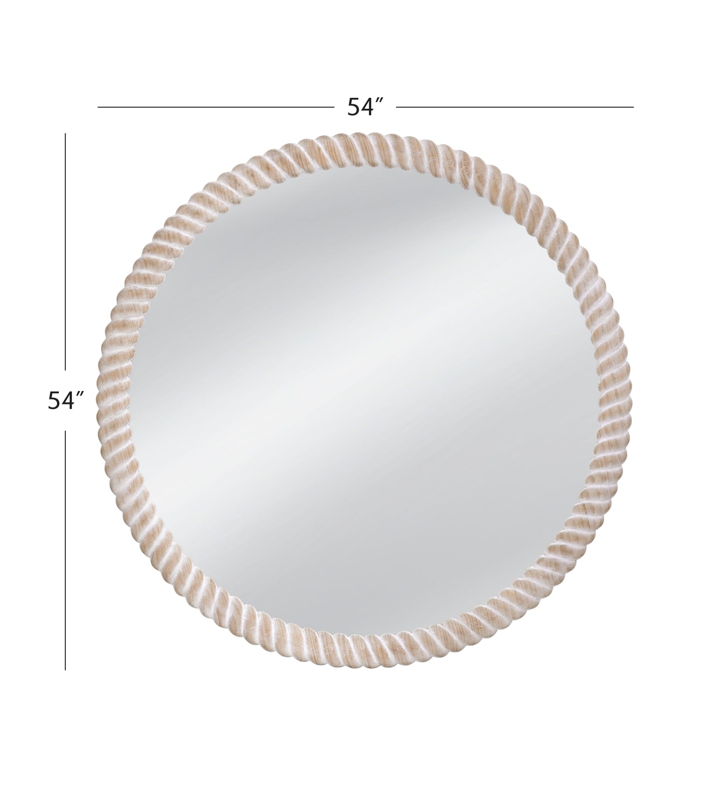 Ely - Wall Mirror - White