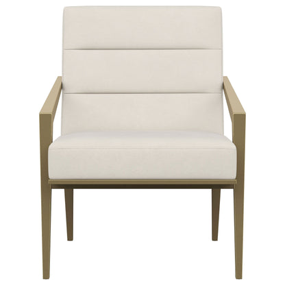 Kirra - Upholstered Metal Arm Accent Chair