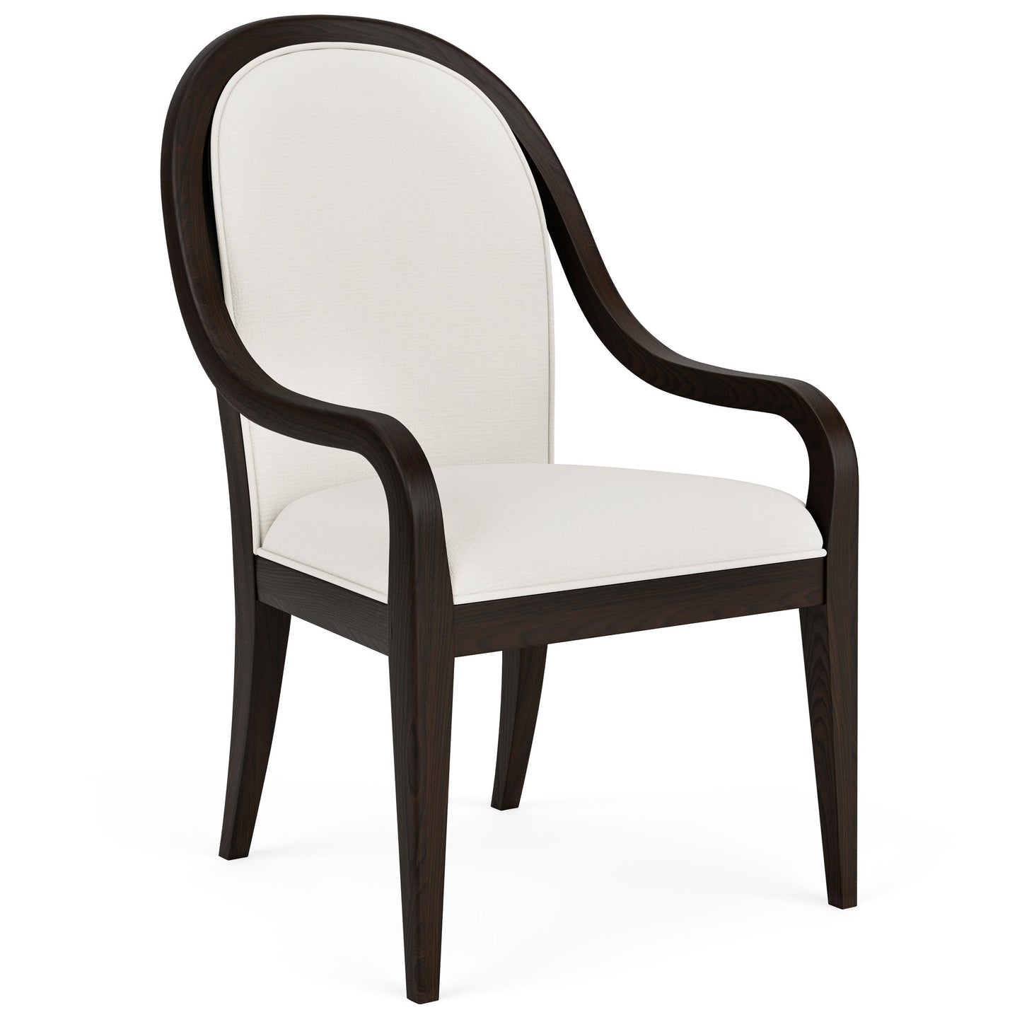 Lydia - Curved Upholstered Chair