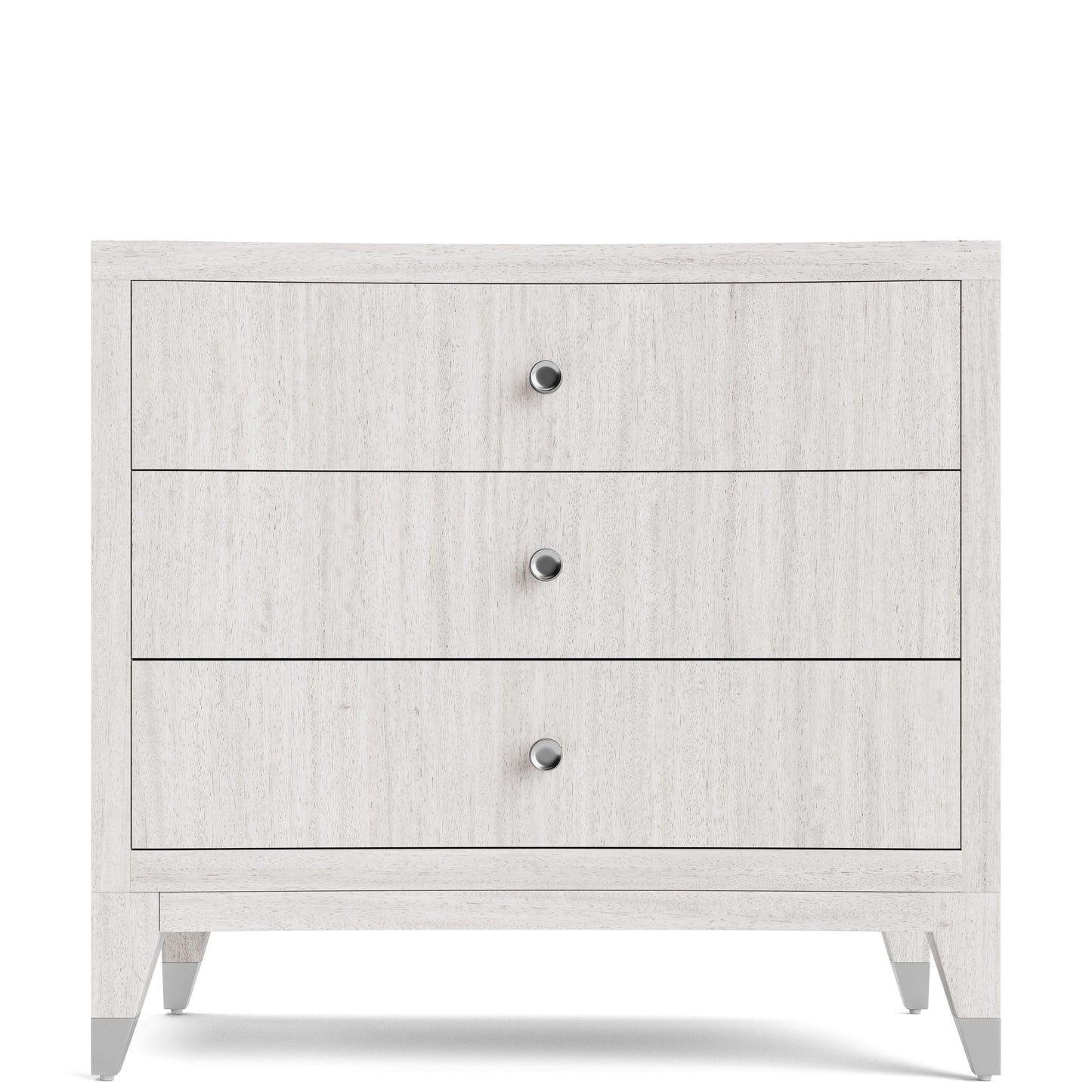 Hepburn - 3-Drawer Nightstand - White