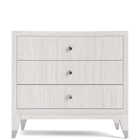 Hepburn - 3-Drawer Nightstand - White