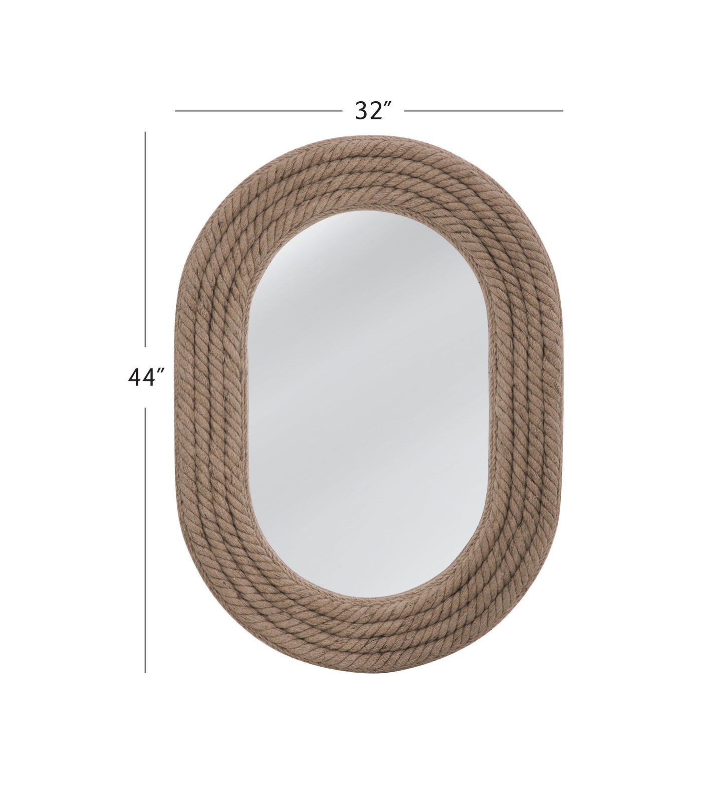 Poole - Wall Mirror - Beige