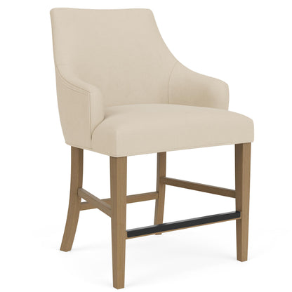 Mix-N-Match Chairs - Swoop Arm Upholstered Stool