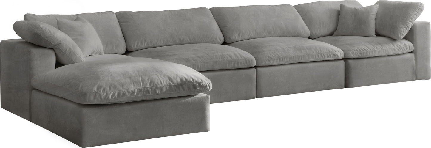 Cozy - Modular Sectional Cloud - Grey