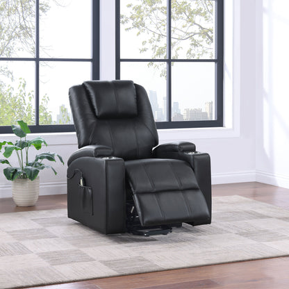 Armstrong - Upholstered Power Lift Massage Recliner