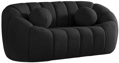 Elijah - Boucle Fabric Loveseat