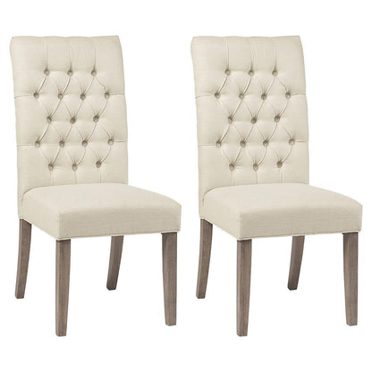 Douglas - Upholstered Dining Side Chair (Set of 2) - Oatmeal