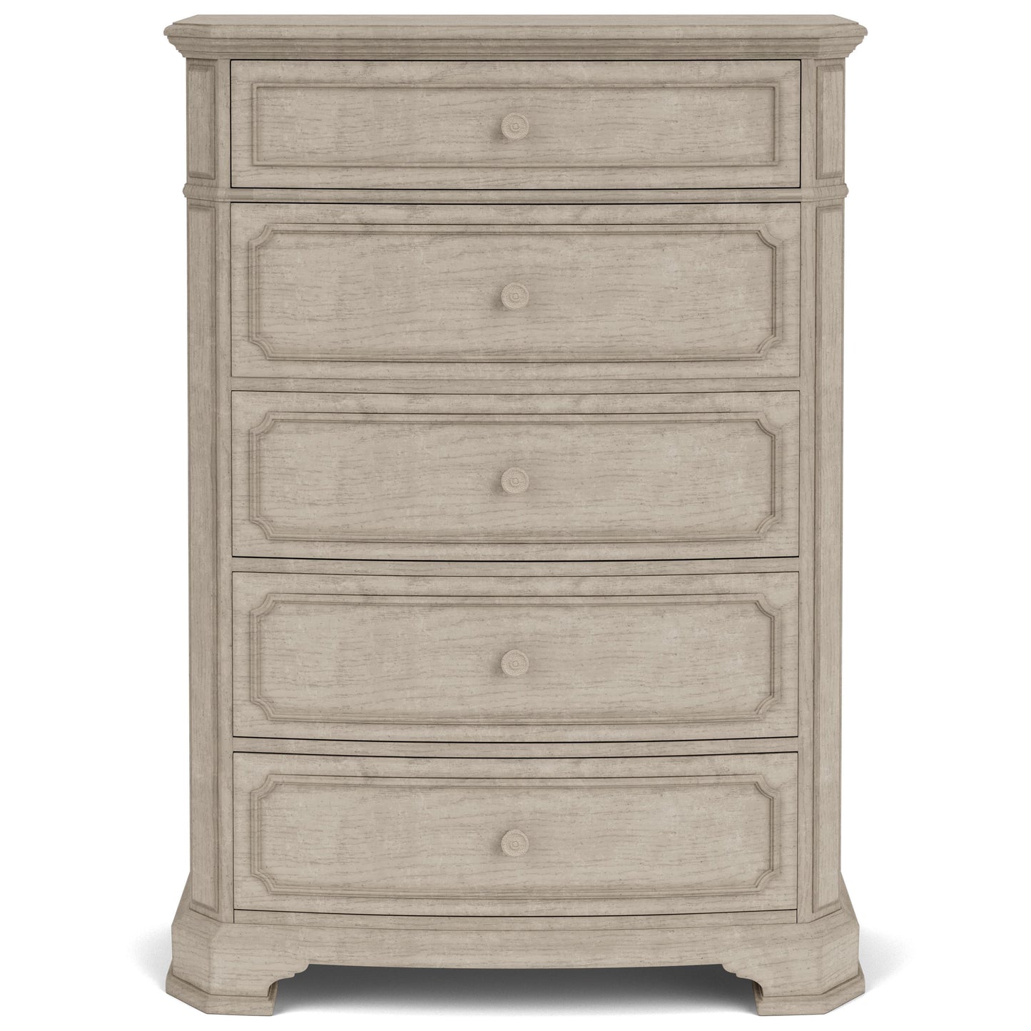 Kensington - Five Drawer Chest - Beige