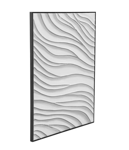 Ripples - Canvas Art - White