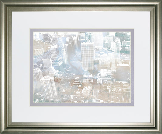 34x40 Empire View II By DanMeneely - Pearl Silver