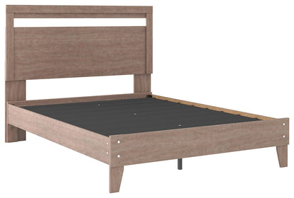 Flannia - Panel Platform Bed