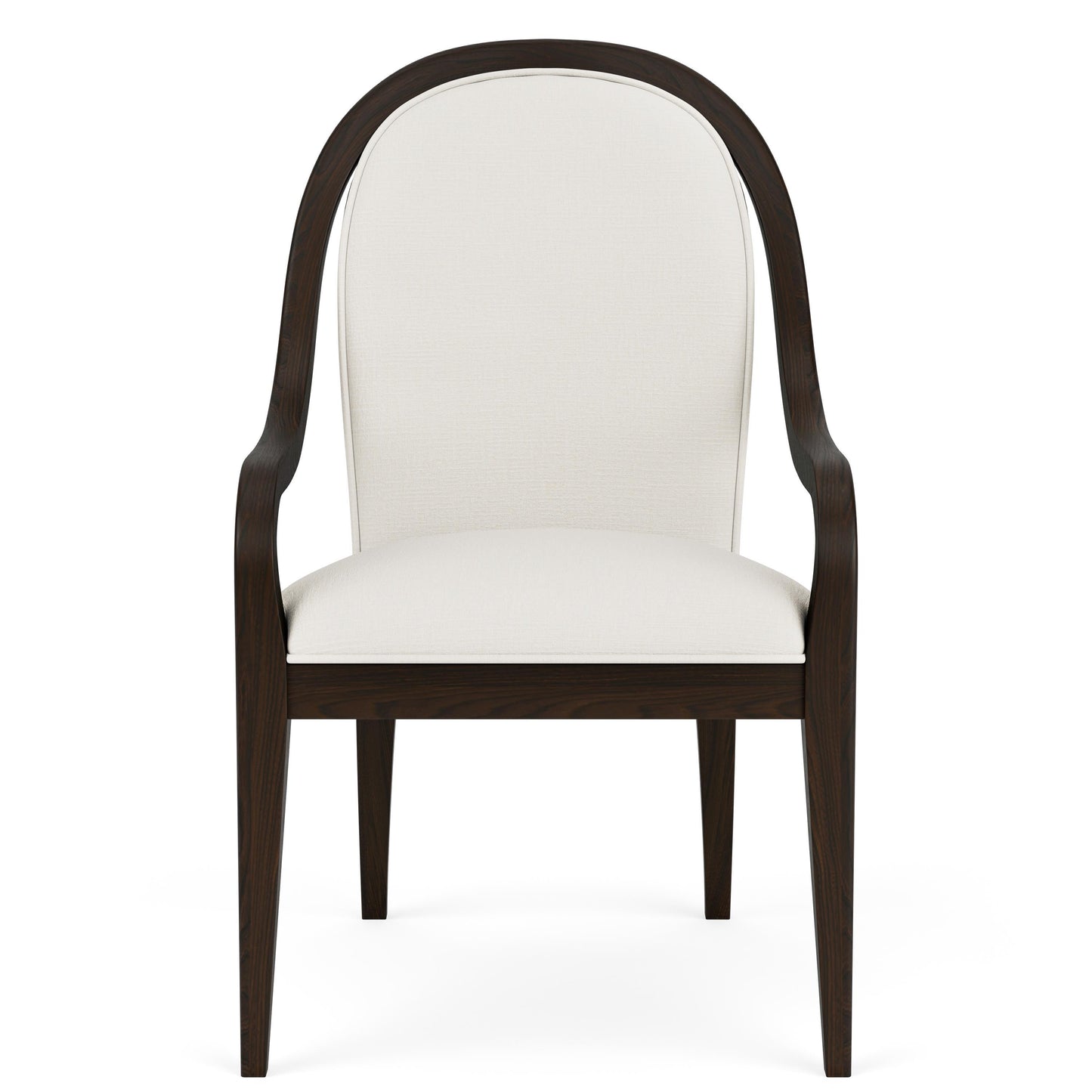 Lydia - Curved Upholstered Chair