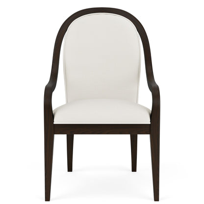 Lydia - Curved Upholstered Chair