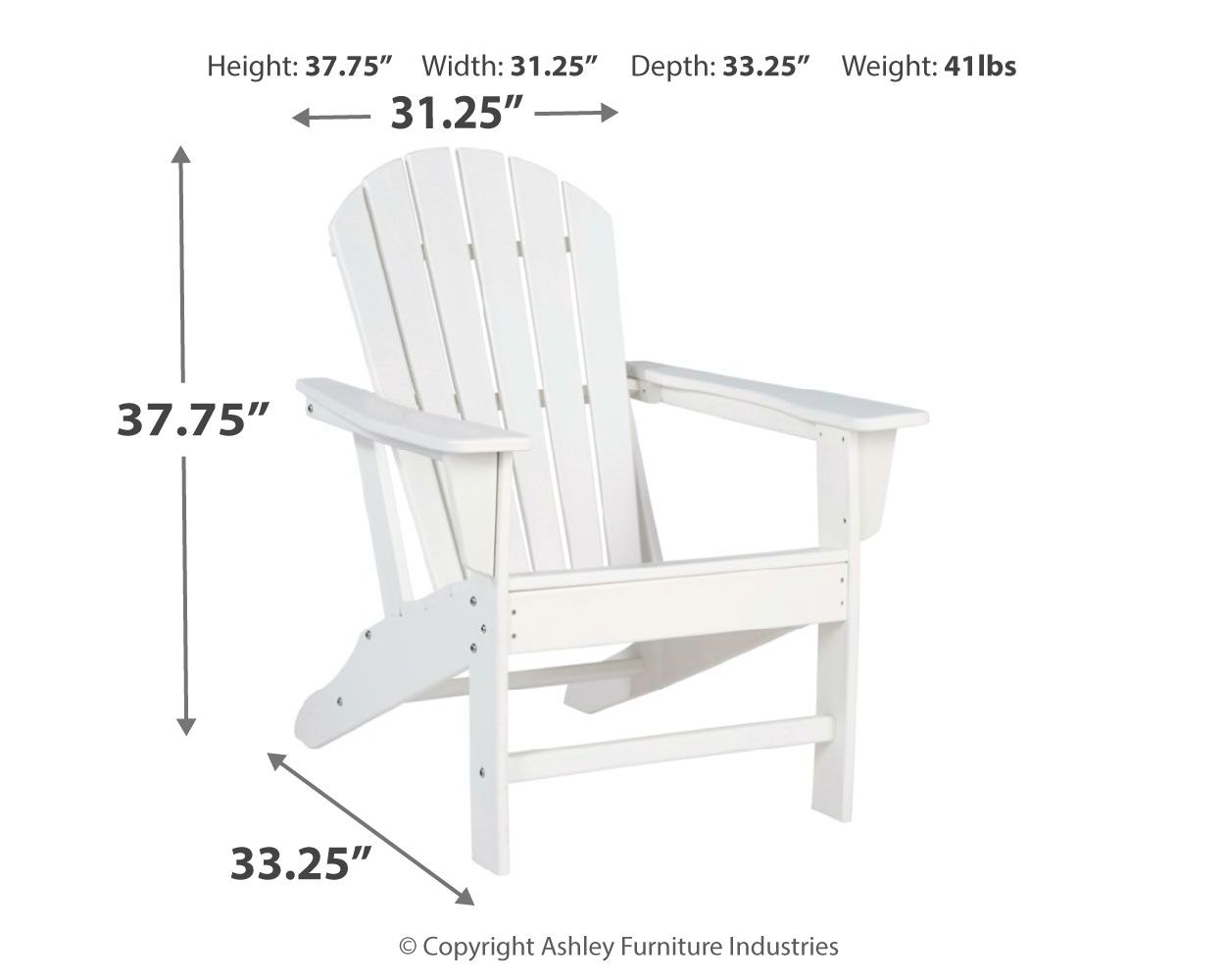 Sundown Treasure - Outdoor Adirondack Chair