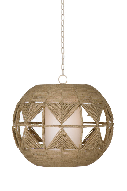 Woven - Pendant Lamp - Light Brown