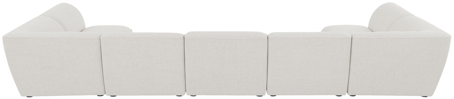 Miramar - Modular Sectional 7 Piece - Cream