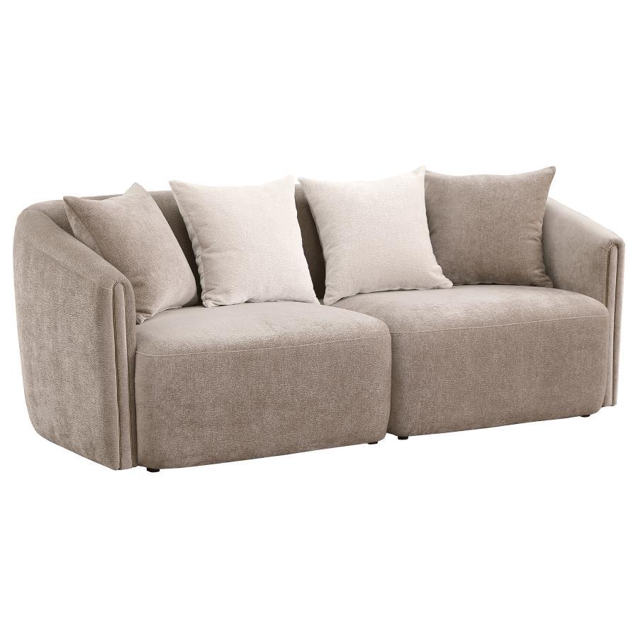 Townsend - Chenille Upholstered Sofa Set