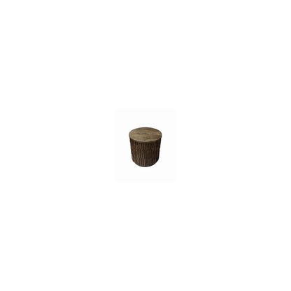 Viewpoint - Round Side Table - Dark Brown