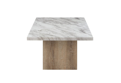 T02 - Coffee Table - Natural / White