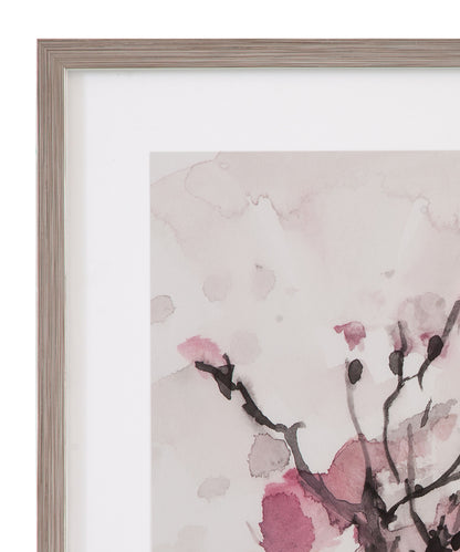 The Blossoms - II Framed Print - Pink