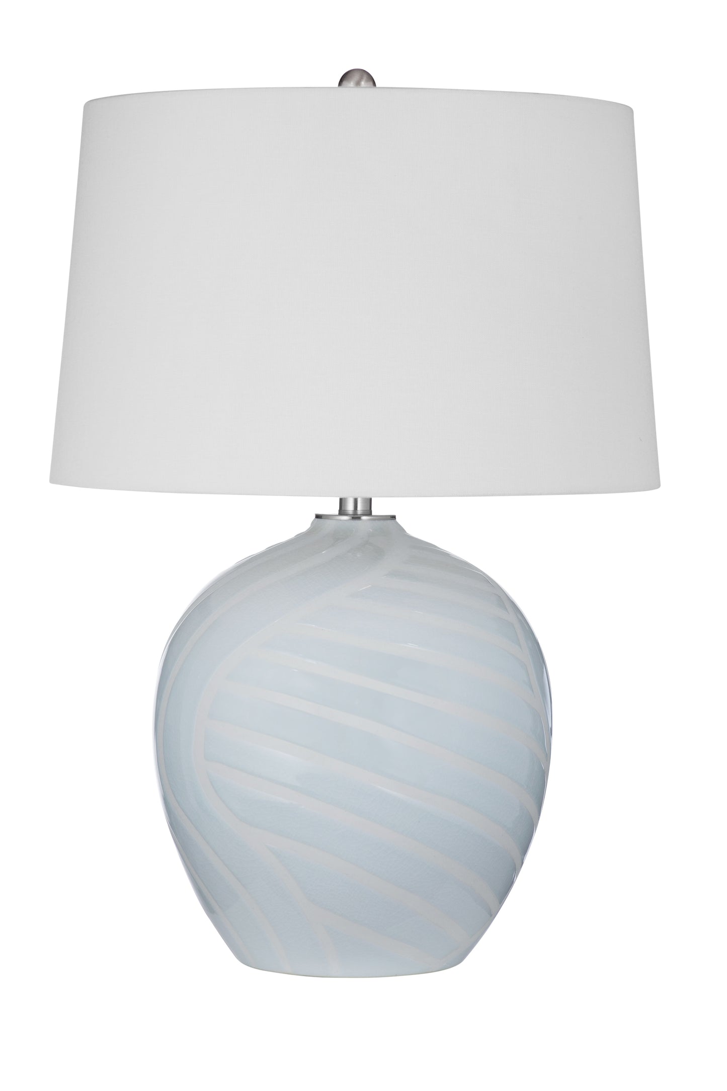 Lyance - Table Lamp - Light Blue / Cream