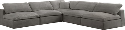 Cozy - Modular Sectional Cloud - Grey - Fabric