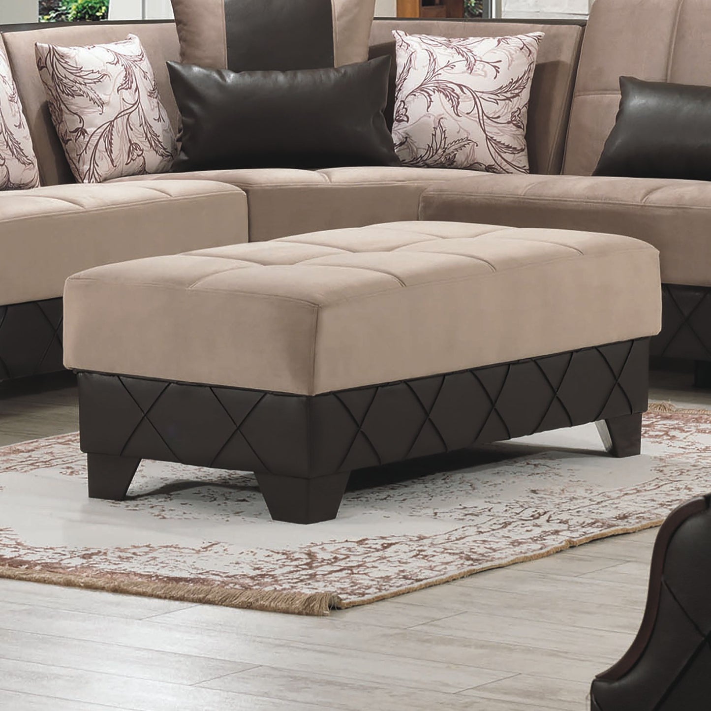 Ottomanson Molina - Convertible Ottoman With Storage