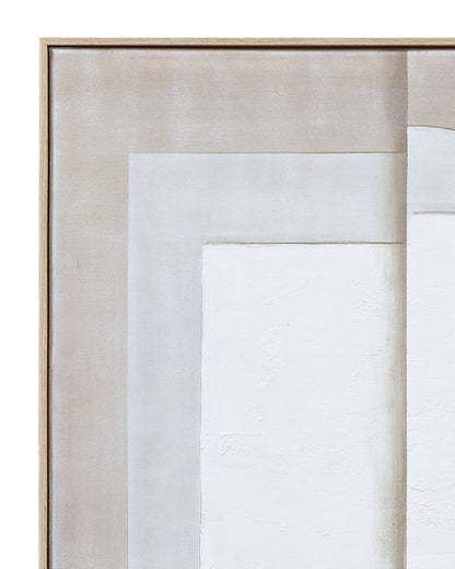 Fold II - Canvas Art - Natural