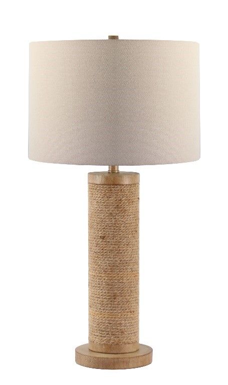 Adams - Table Lamp - Natural Rope