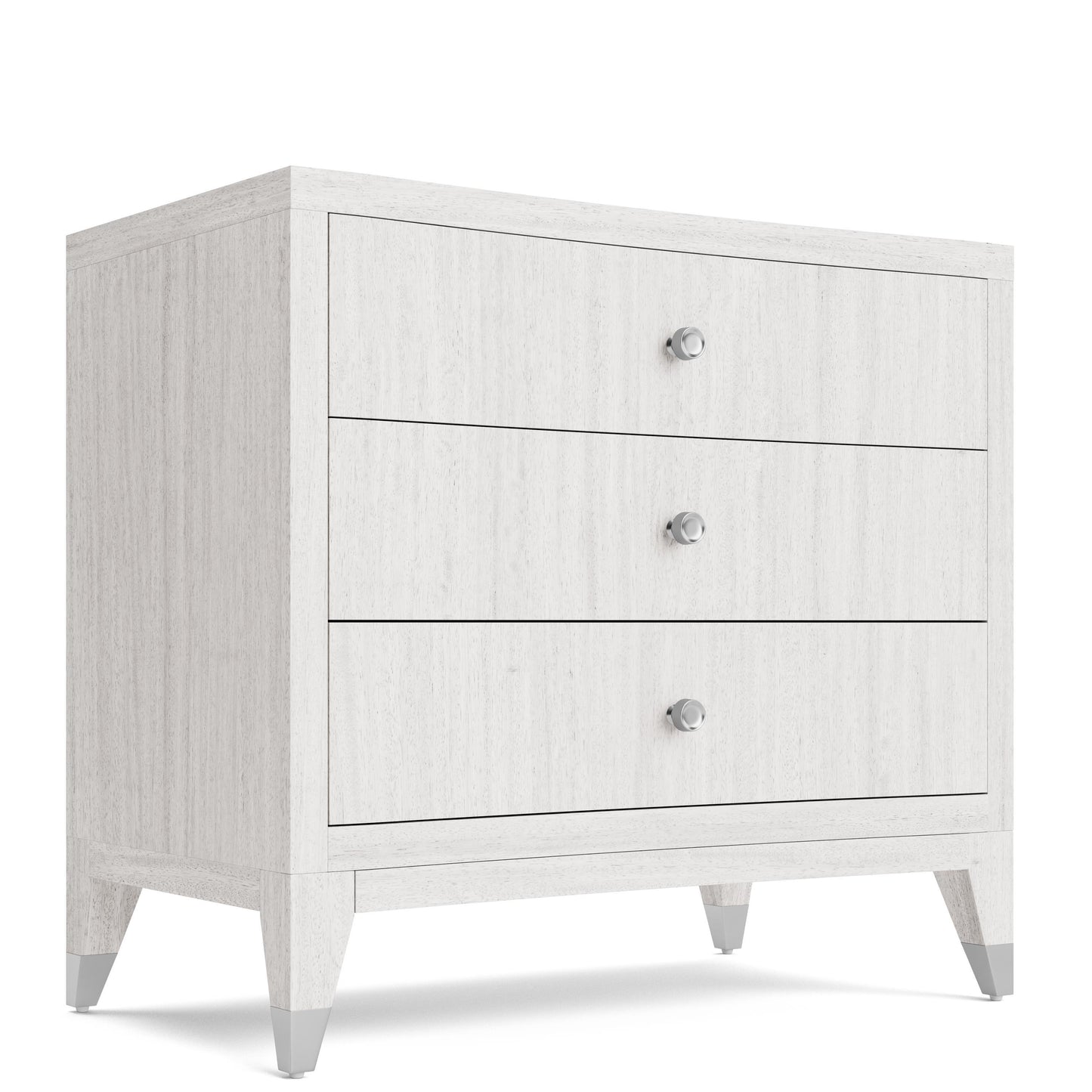 Hepburn - 3-Drawer Nightstand - White