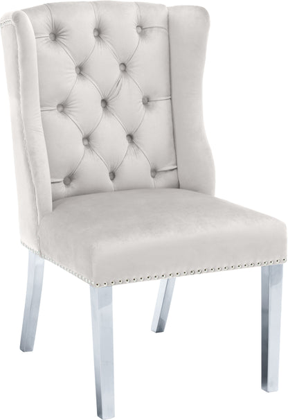 Suri - Dining Chair with Chrome Legs (Set of 2)