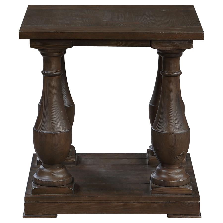 Walden - Rectangular Wood Side End Table - Coffee