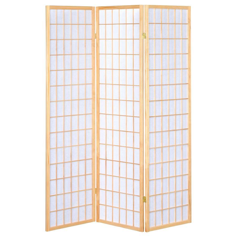 Carrie - 3-Panel Room Divider Folding Shoji Screen