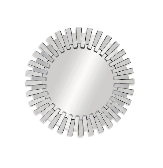 Baka - Wall Mirror - Silver