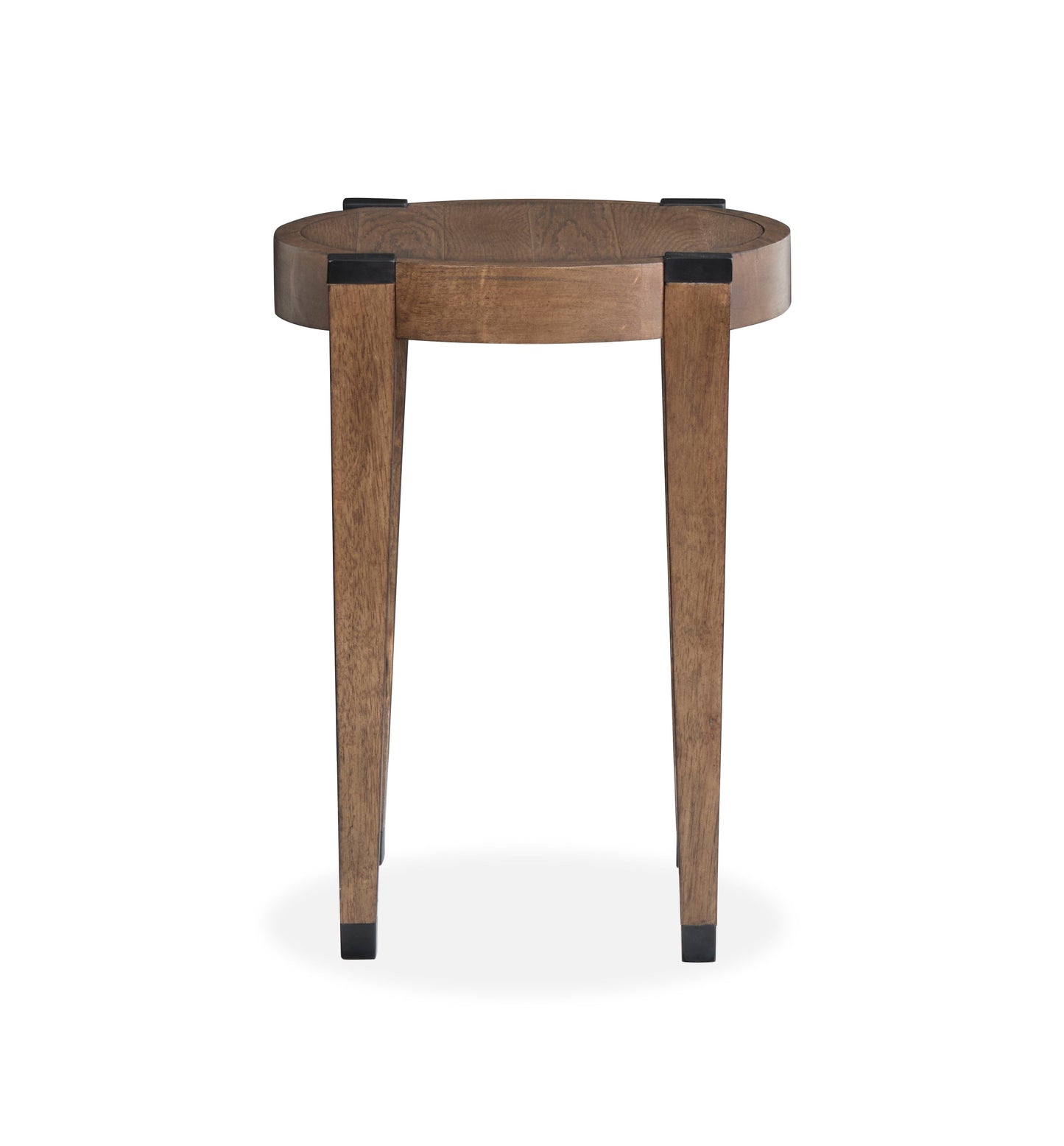 Kaysen - Round End Table - Dark Brown